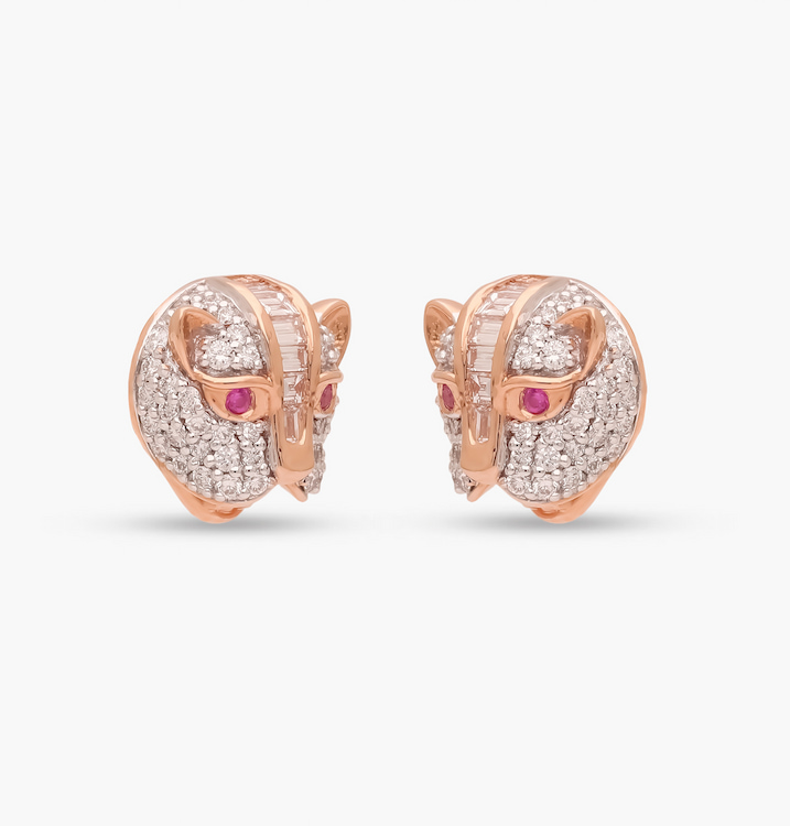 The Bold Tiger Earrings